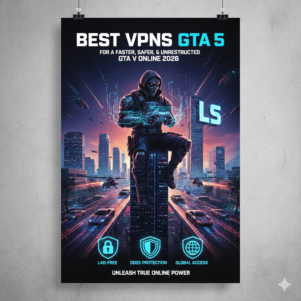 Best VPNs for GTA 5 Online in 2026