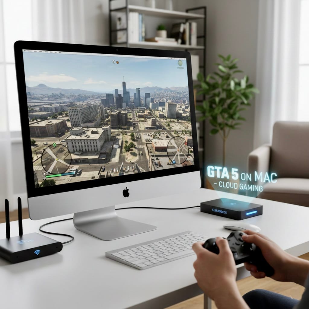 How to Play GTA 5 on Your Mac Using CloudDeck 