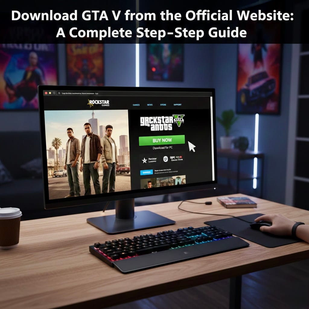 Quickly Download GTA V from Rockstar Games: Full Setup Guide