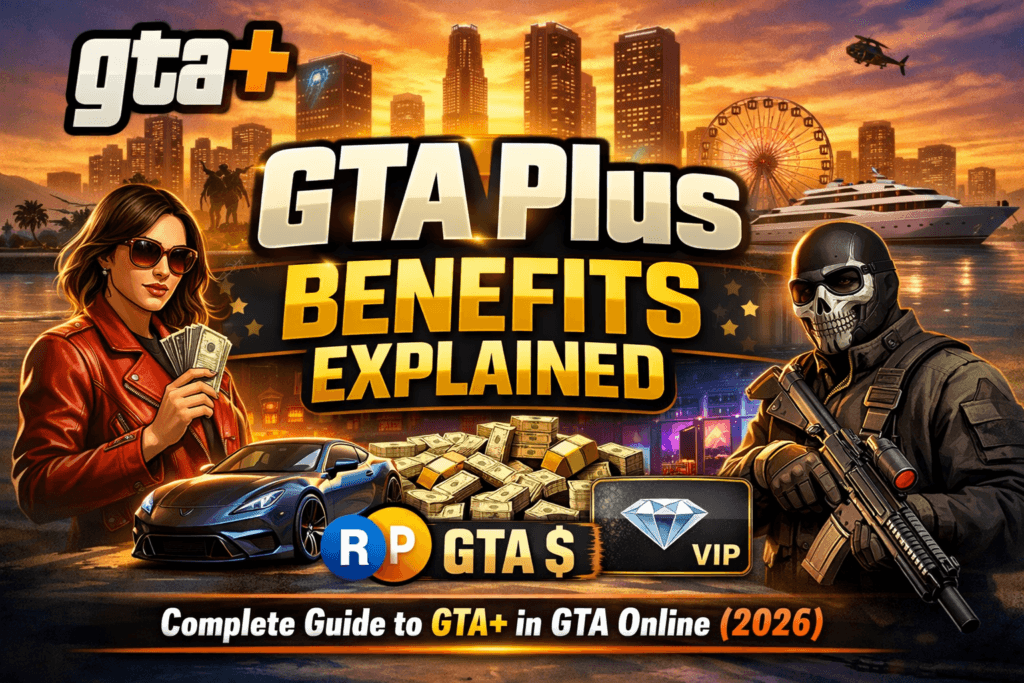 GTA Plus Benefits Explained: Complete Guide to GTA+ in GTA Online (2026)