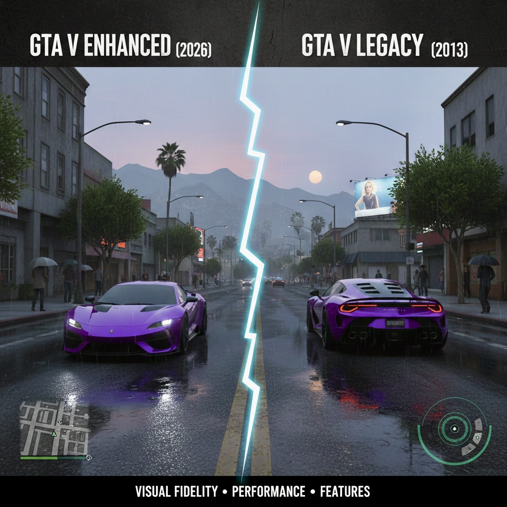 GTA V Enhanced vs. Legacy: Which Version is Actually Better in 2026?
