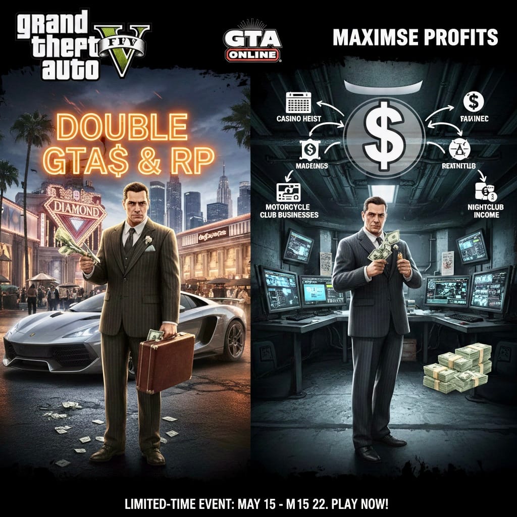 How to Earn Double in GTA Online and Maximise Your Profits in Los Santos